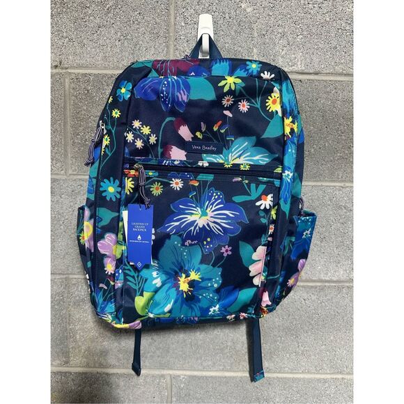 Vera Bradley Other - Vera Bradley Backpack Lighten Up Grand Firefly Floral Bag Water Repellent